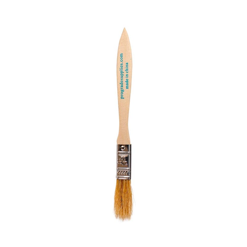 Pro-Grade Pro Grade - Chip Paint Brushes - 24 Ea 1/2 Inch Chip Paint Brush Light Brown - Image 5